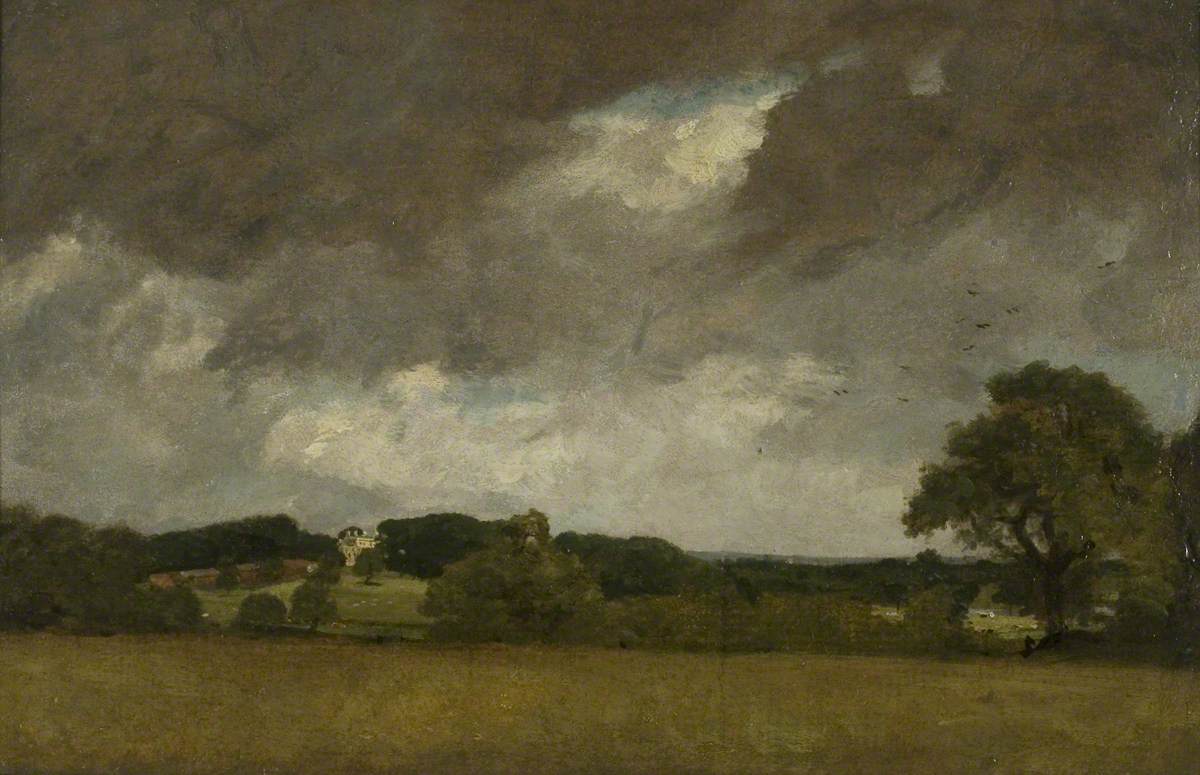 Malvern Hall vu du Sud-Ouest - John Constable