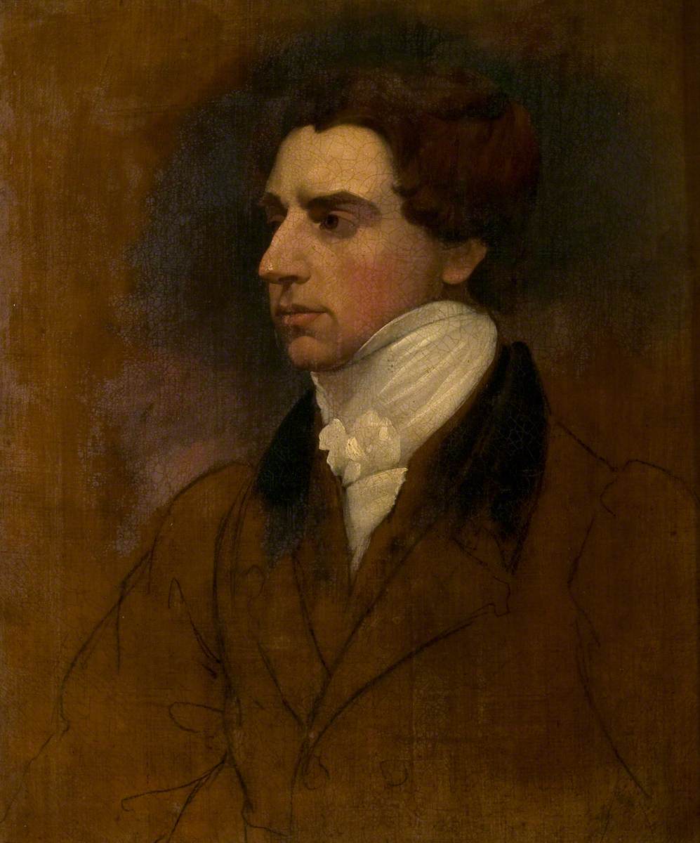 Portrait d'un gentilhomme (inachevé) - John Constable