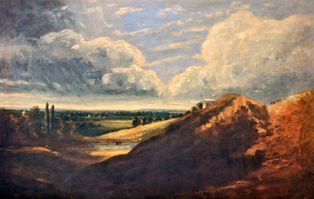 Hampstead Heath, étang de Branch Hill - John Constable
