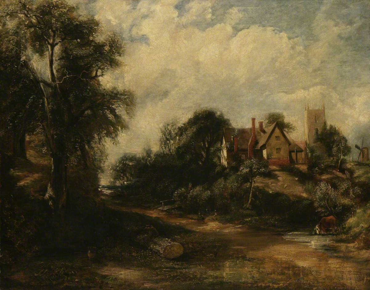 La ferme Glebe - John Constable