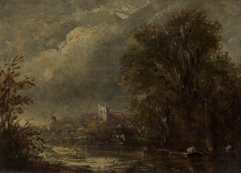 Sur la Stour - John Constable