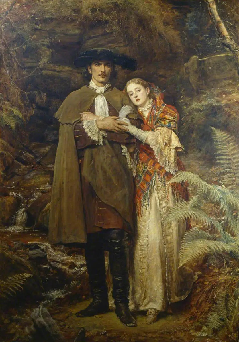 La Fiancée de Lammermoor - John Everett Millais - Alpha Reproduction