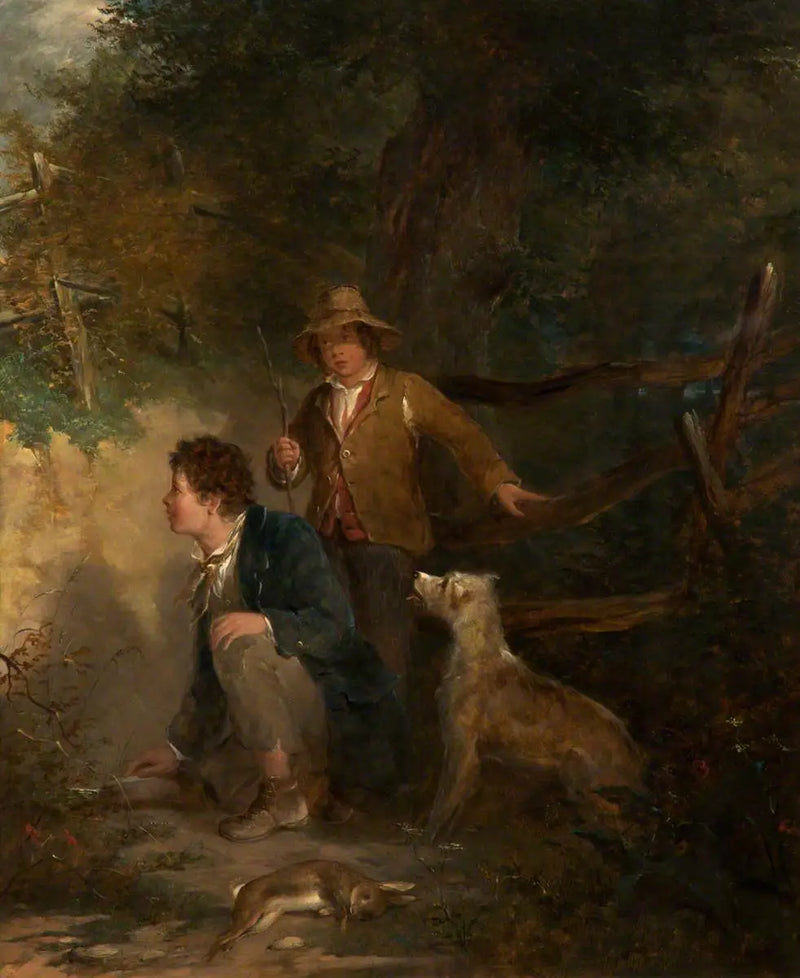 أولاد يلعبون بالأرانب - جون إيفريت ميلي