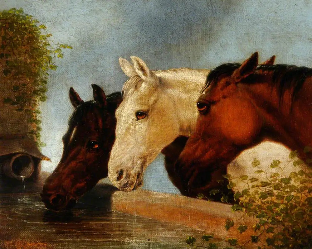 Les Bons Templiers - John Frederick Herring Sr. - Alpha Reproduction