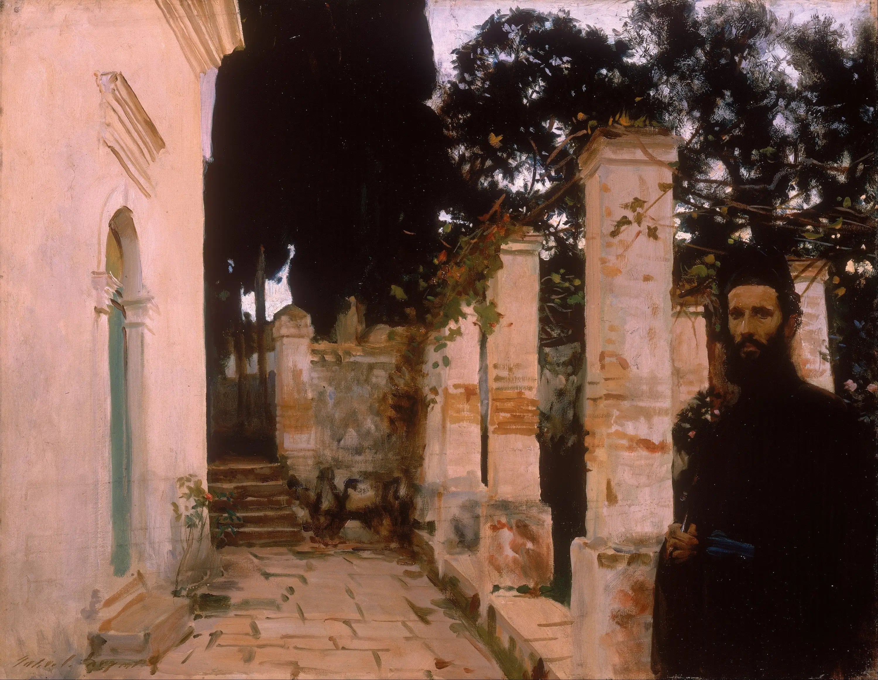 Reproduction du tableau « Vêpres - John Singer Sargent » par Alpha Reproduction en peinture à l’huile