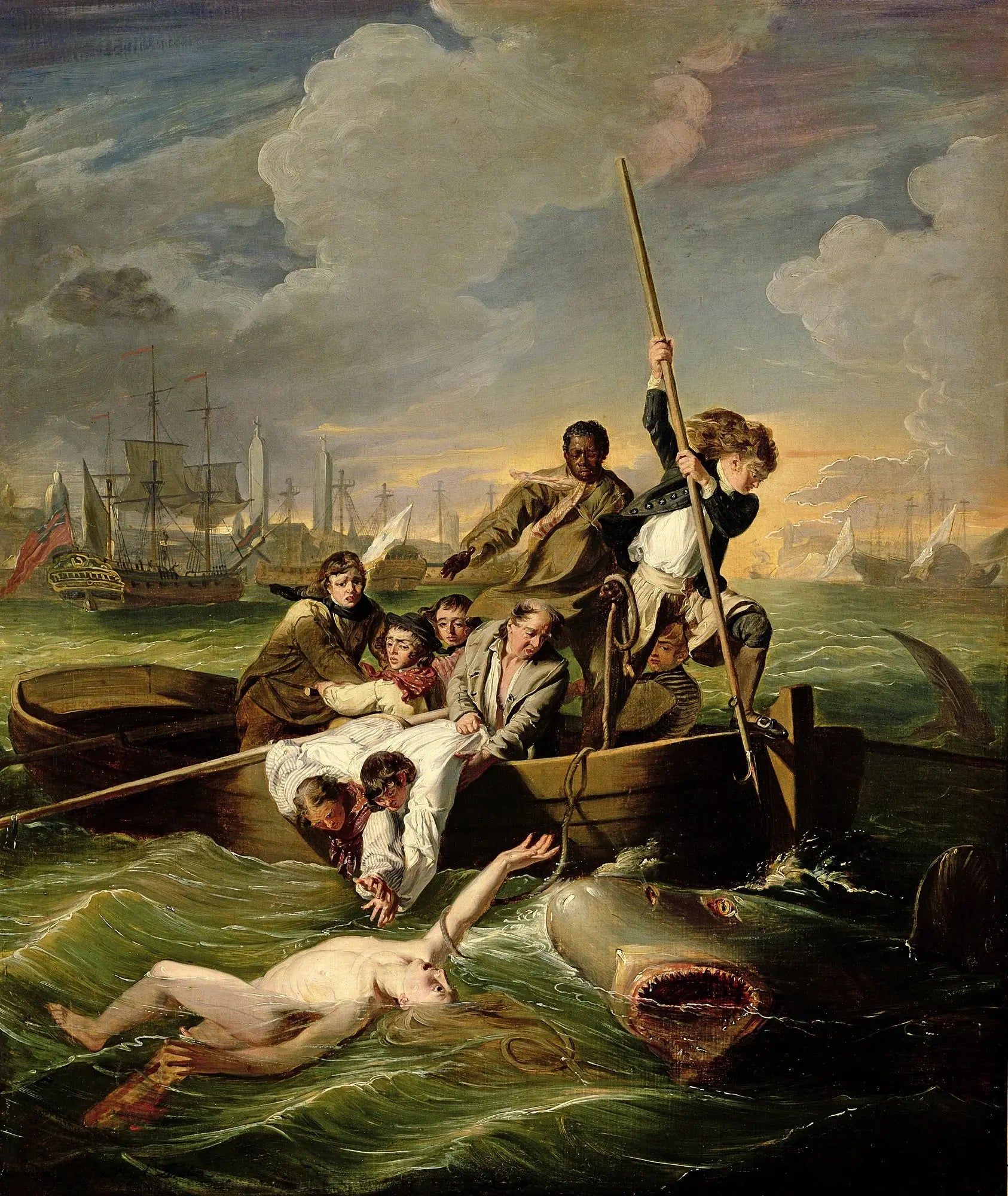 Watson et le requin - John Singleton Copley - Alpha Reproduction