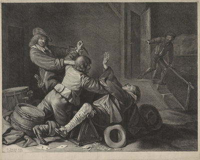 Dispute de cartes - Gerard ter Borch