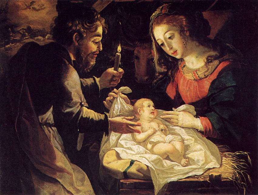 La Nativité, Josefa de Óbidos, 1650