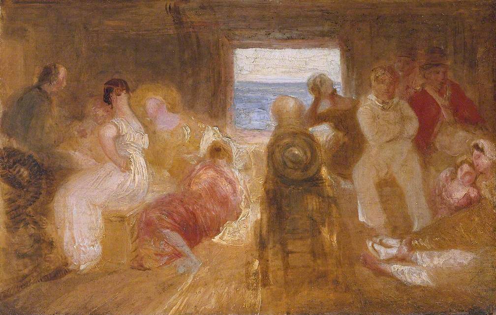 Reproduction du tableau « Between Decks - J. M. W. Turner » par Alpha Reproduction en peinture à l’huile