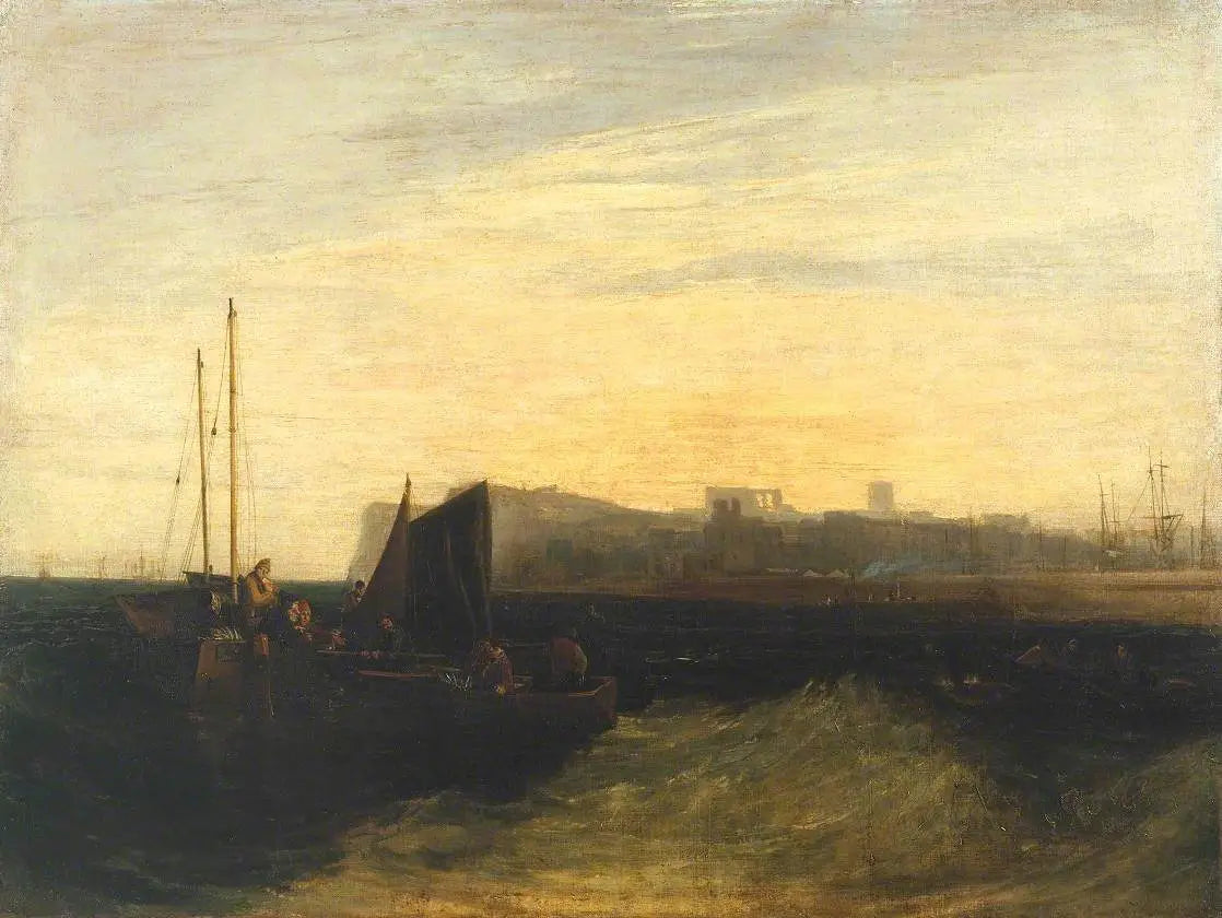 Reproduction du tableau « Margate - J. M. W. Turner » par Alpha Reproduction en peinture à l’huile