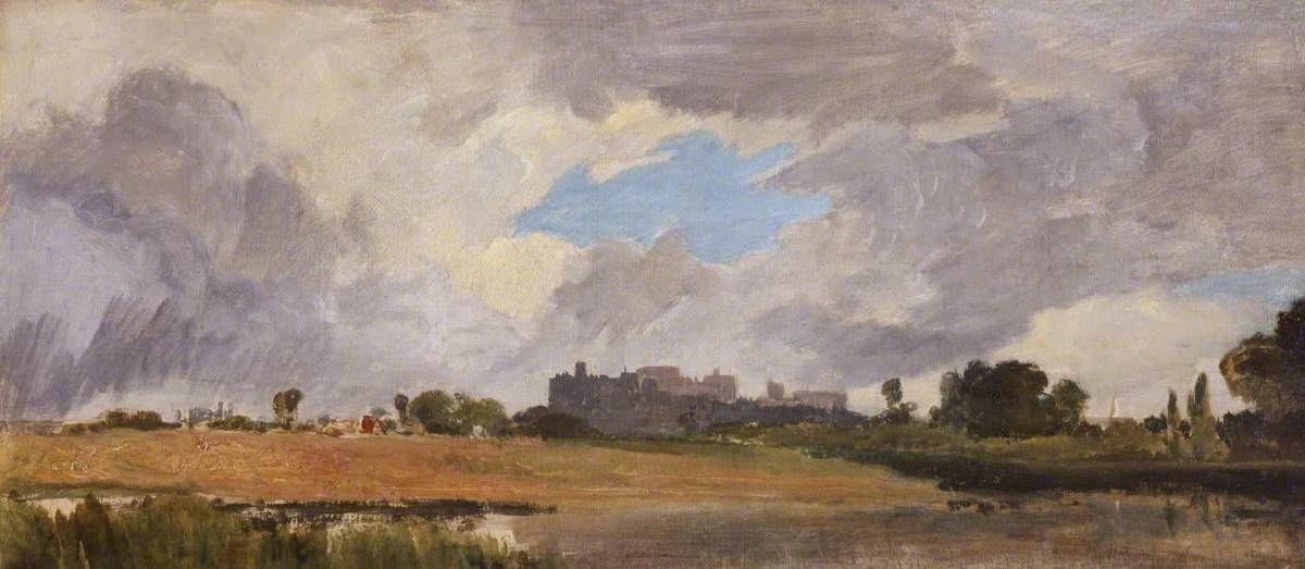 Reproduction du tableau « Windsor from Lower Hope - J. M. W. Turner » par Alpha Reproduction en peinture à l’huile
