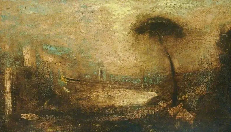 Reproduction du tableau « The Golden Bough - J. M. W. Turner » par Alpha Reproduction en peinture à l’huile