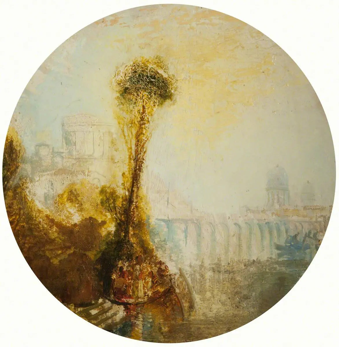 Reproduction du tableau « Venetian Scene - J. M. W. Turner » par Alpha Reproduction en peinture à l’huile