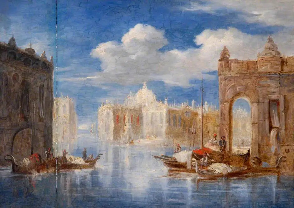 Reproduction du tableau « Venice, Italy - J. M. W. Turner » par Alpha Reproduction en peinture à l’huile