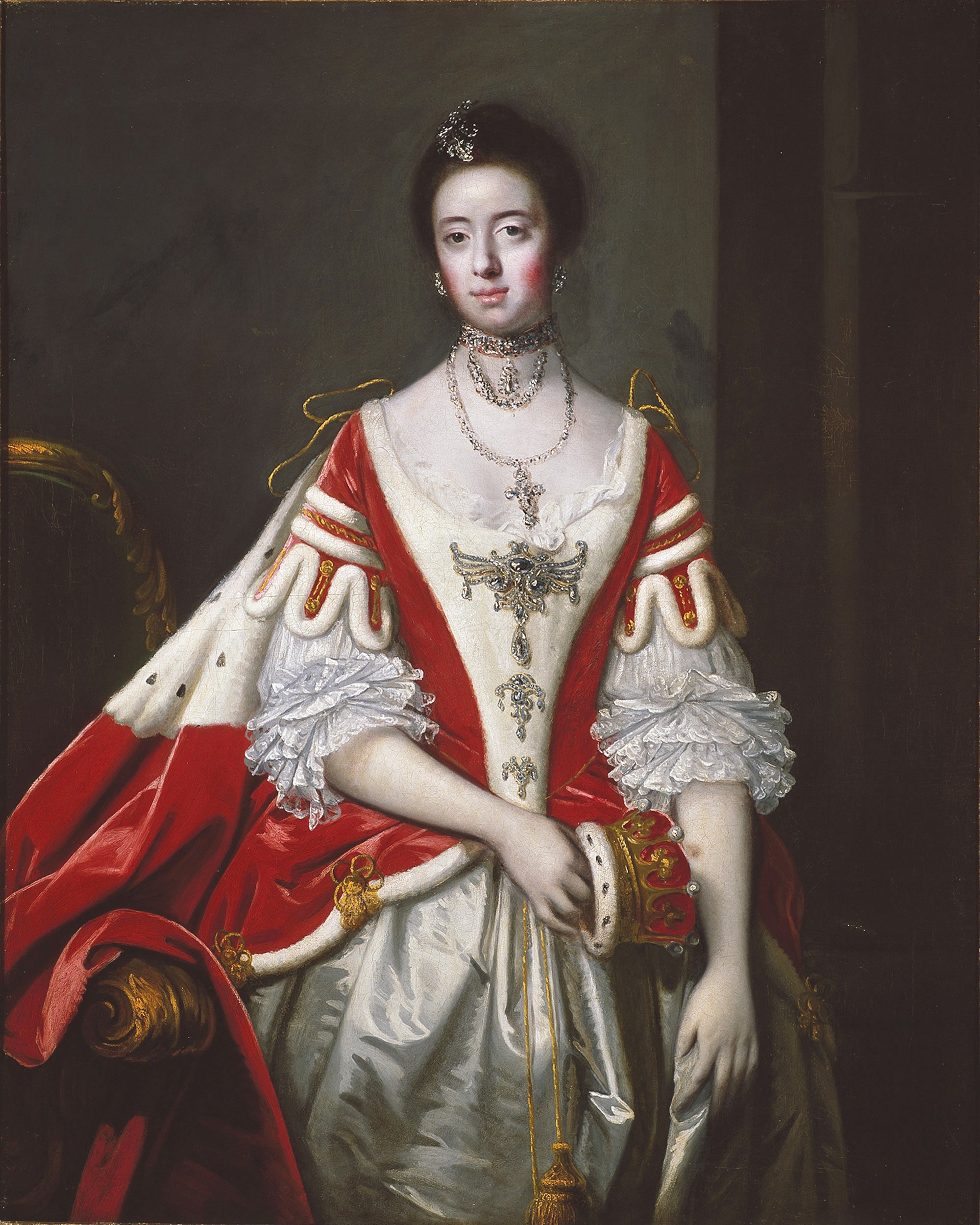 Frances, comtesse de Dartmouth - Joshua Reynolds