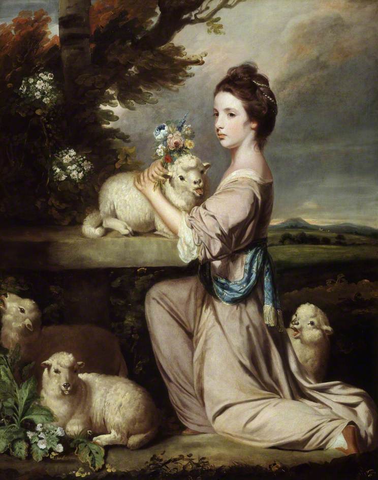 Lady Mary Leslie - Joshua Reynolds