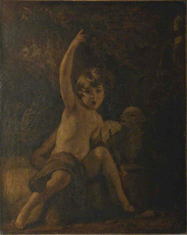 Saint Jean-Baptiste au désert - Joshua Reynolds