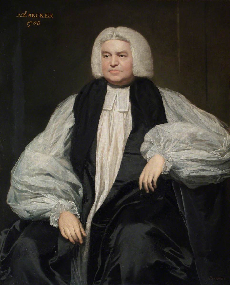 Thomas Secker (1693–1768), archevêque de Canterbury - Joshua Reynolds