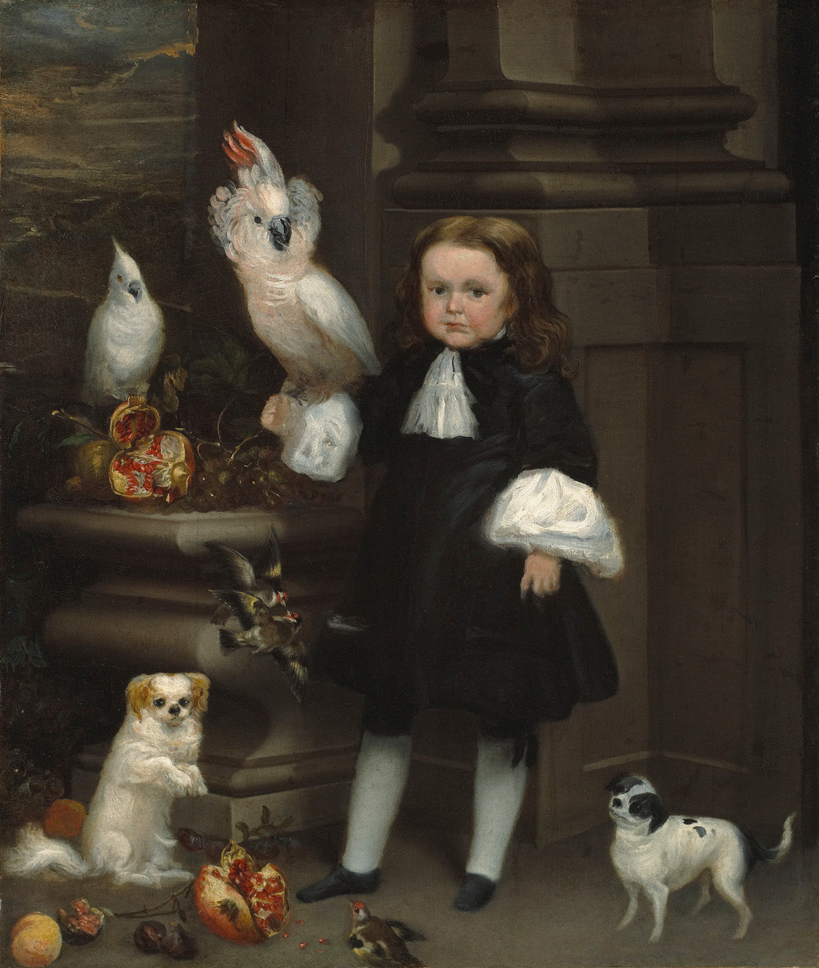 Portrait du nain Michol - Juan Carreño de Miranda