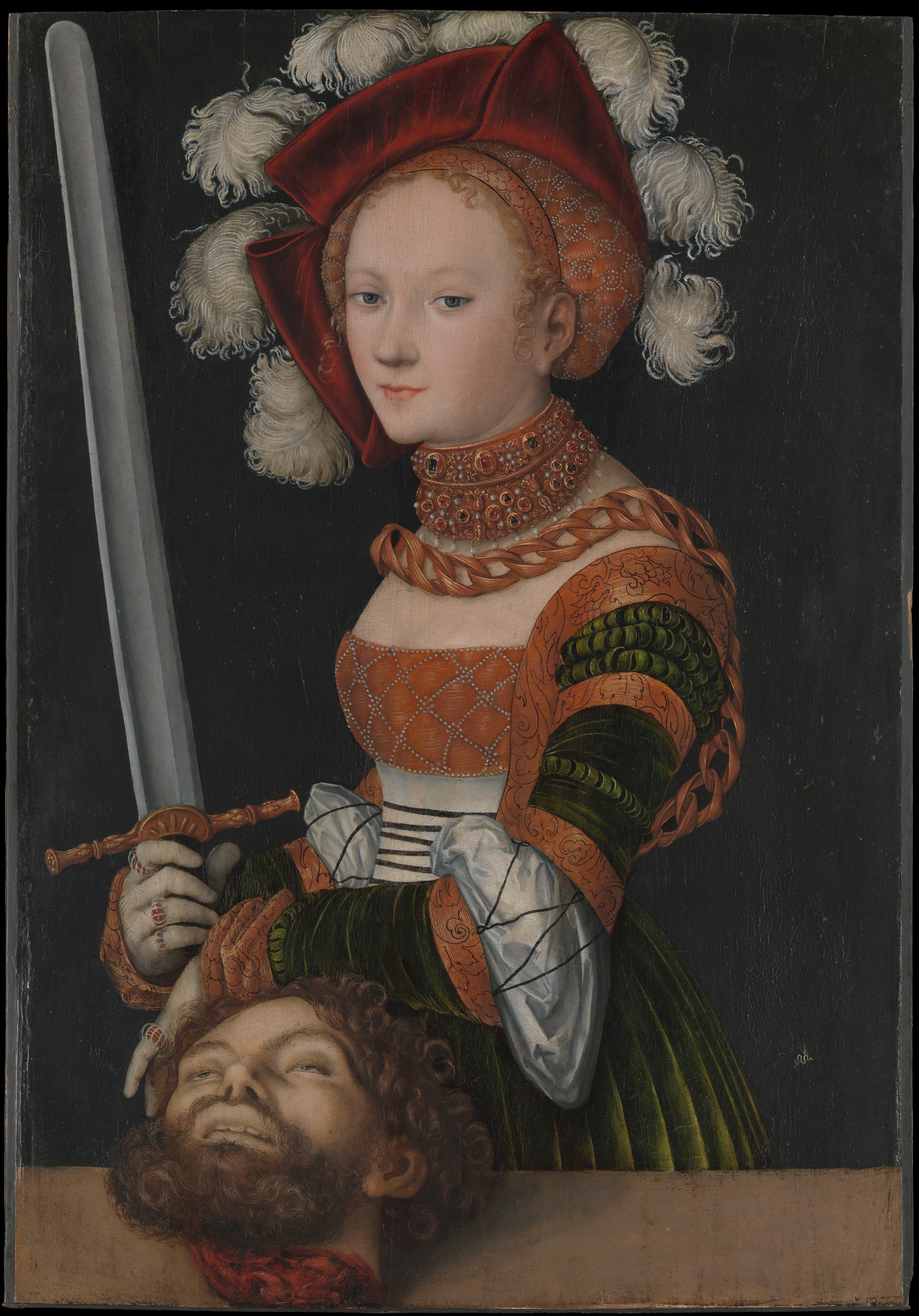 Judith avec la tête d'Holopherne - Lucas Cranach the Elder