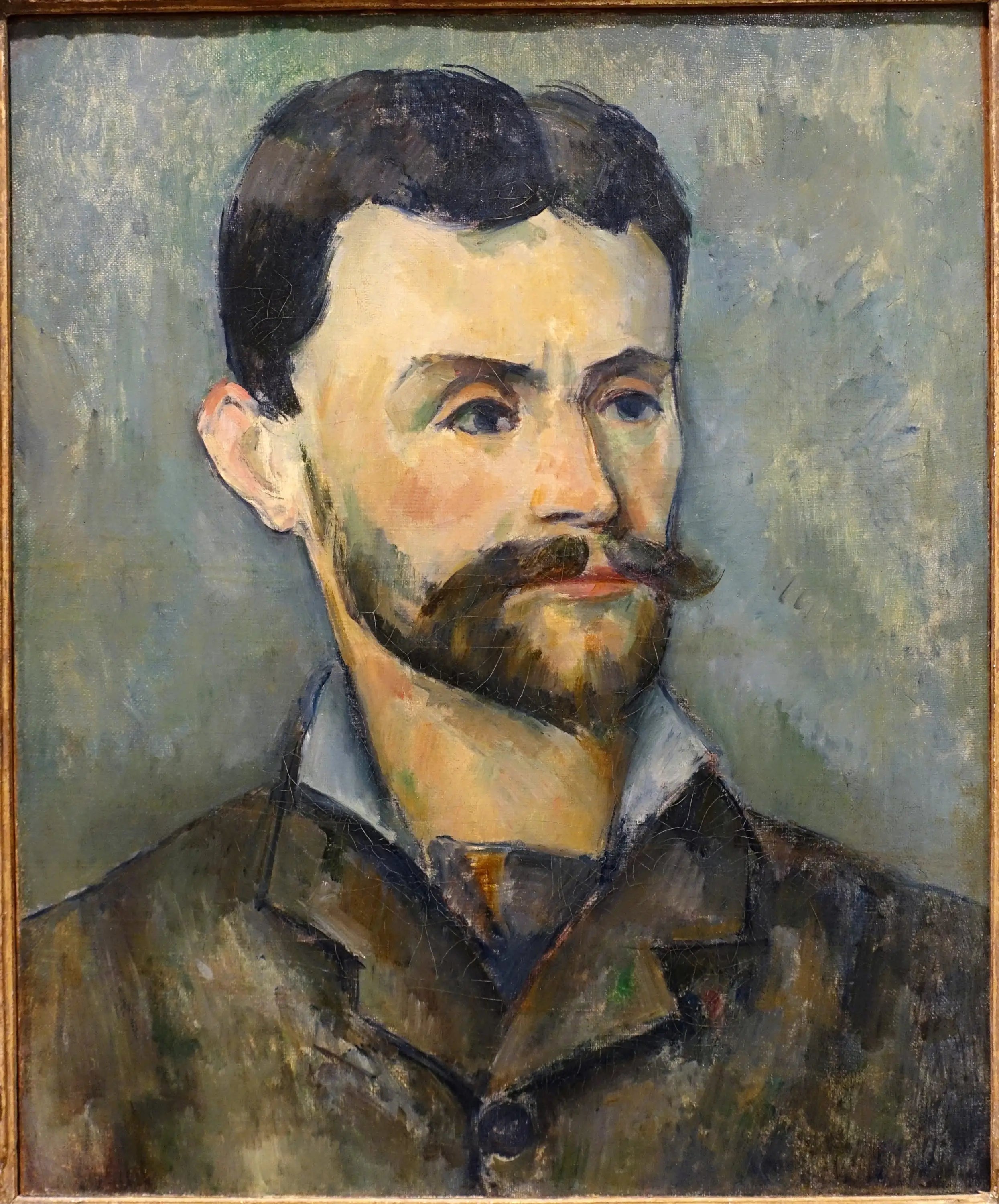 Reproduction du tableau « Portrait de Jules Peyron - Paul Cézanne » par Alpha Reproduction en peinture à l’huile