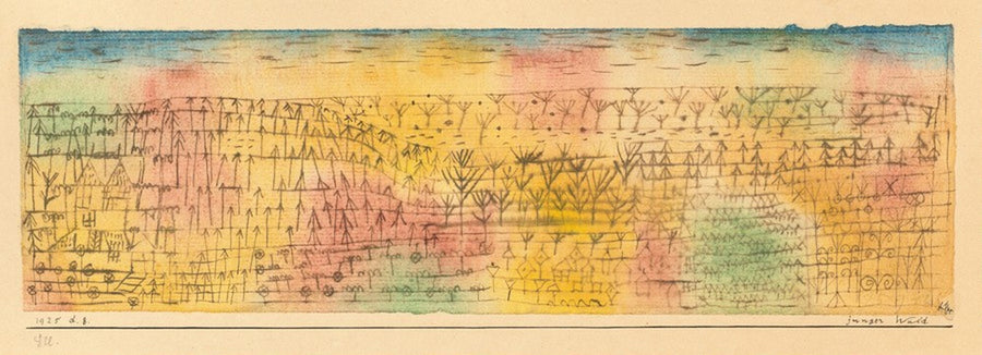 Young Forest - Paul Klee