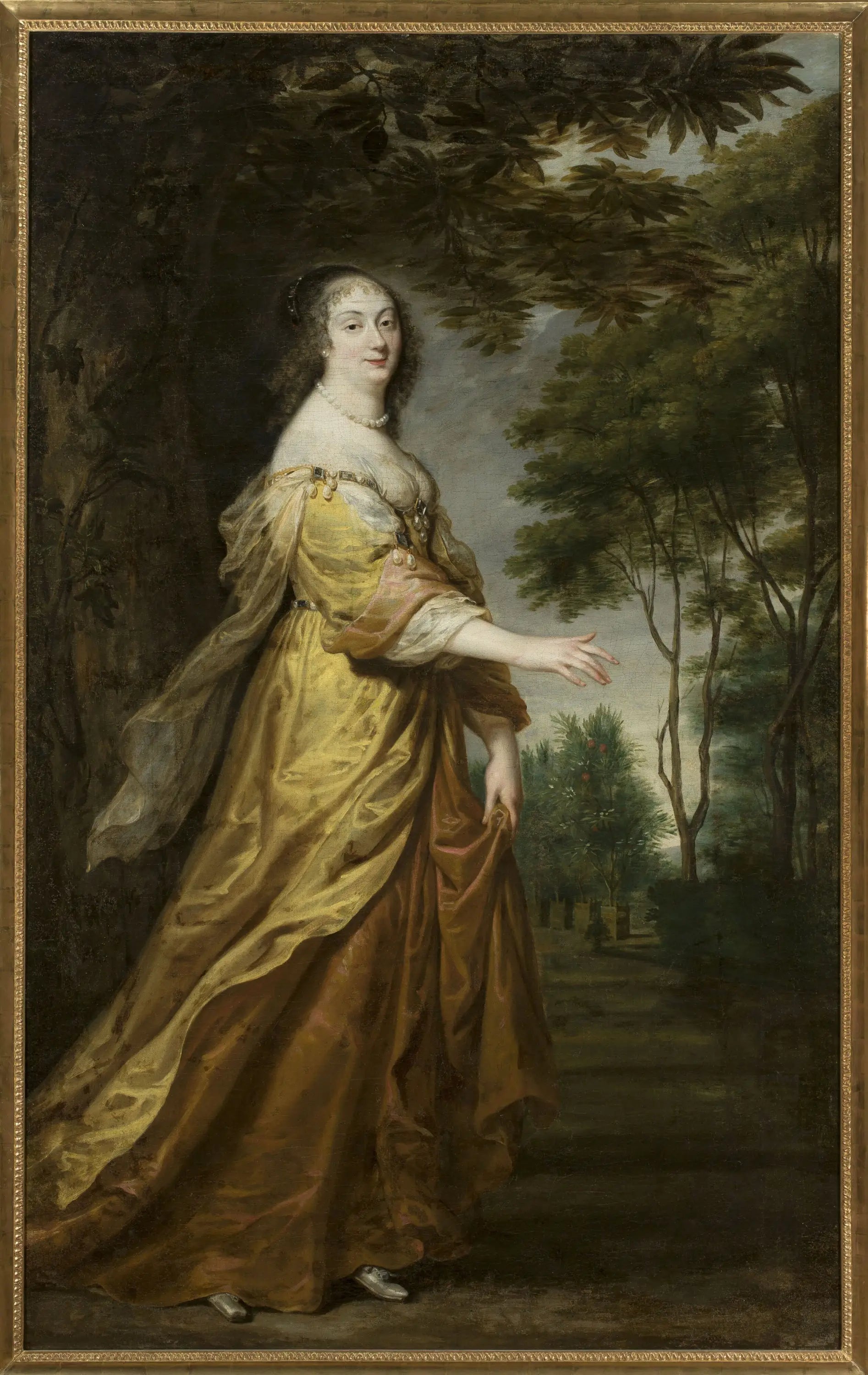 Portrait de Marie Louise Gonzague de Nevers. - Juste d’Egmont - Alpha Reproduction