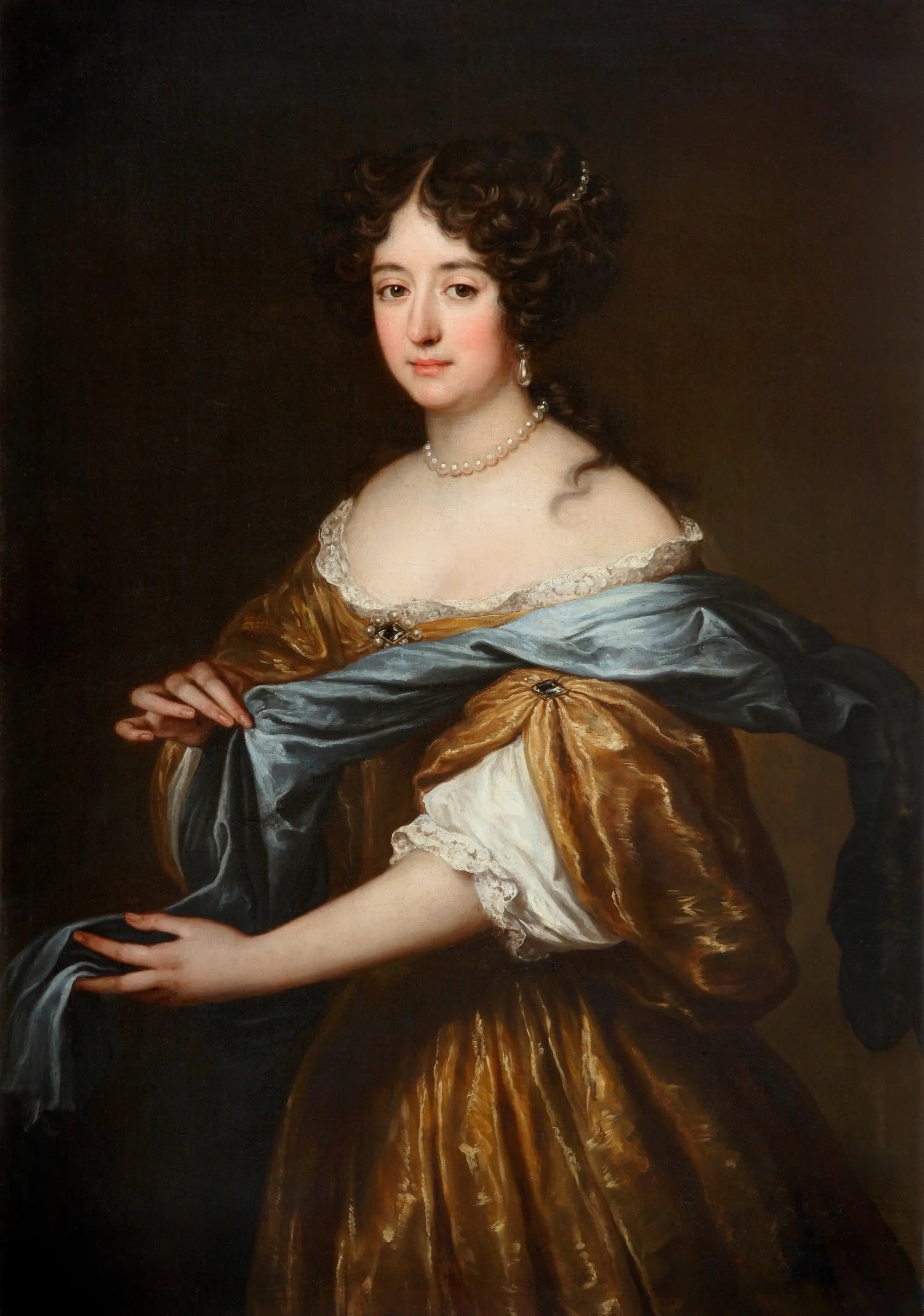 Portrait de Konstancja Krystyna Wielopolska née Komorowska - Pierre Mignard - Alpha Reproduction