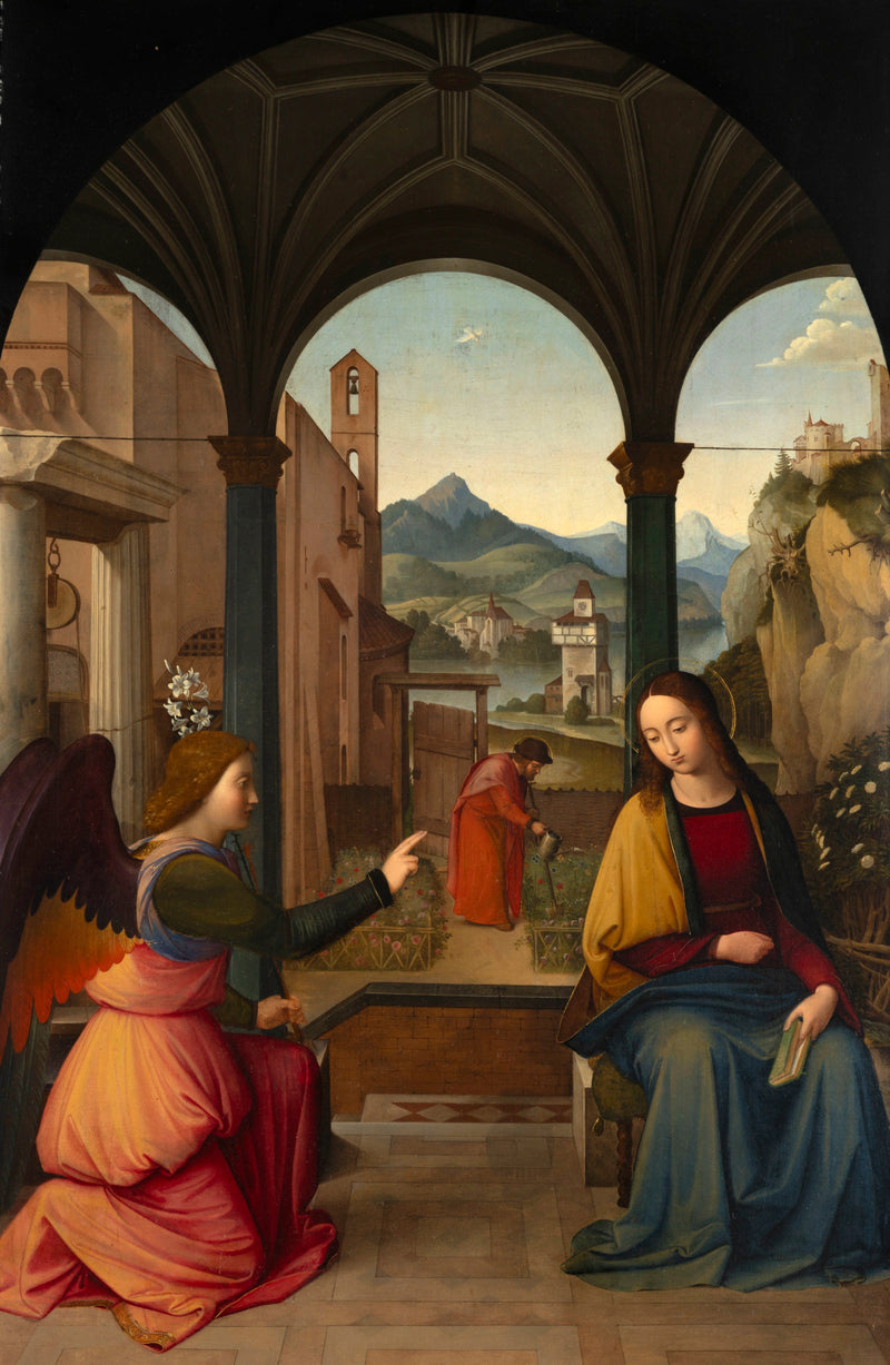 البشارة - يوهان فريدريش أوفربيك