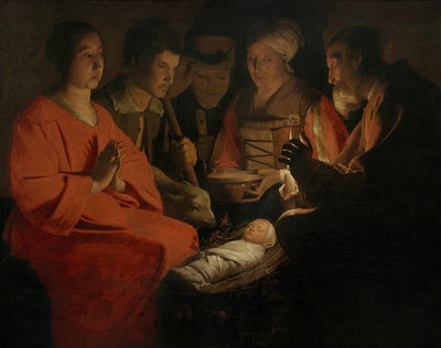 L’Adoration des bergers - Georges de La Tour - Alpha Reproduction