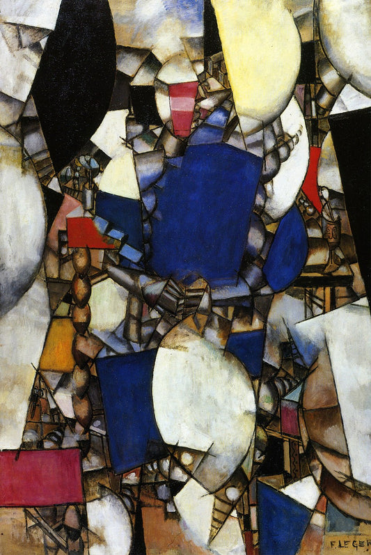 المرأة باللون الأزرق – فيرناند ليجيه (1912–1913)