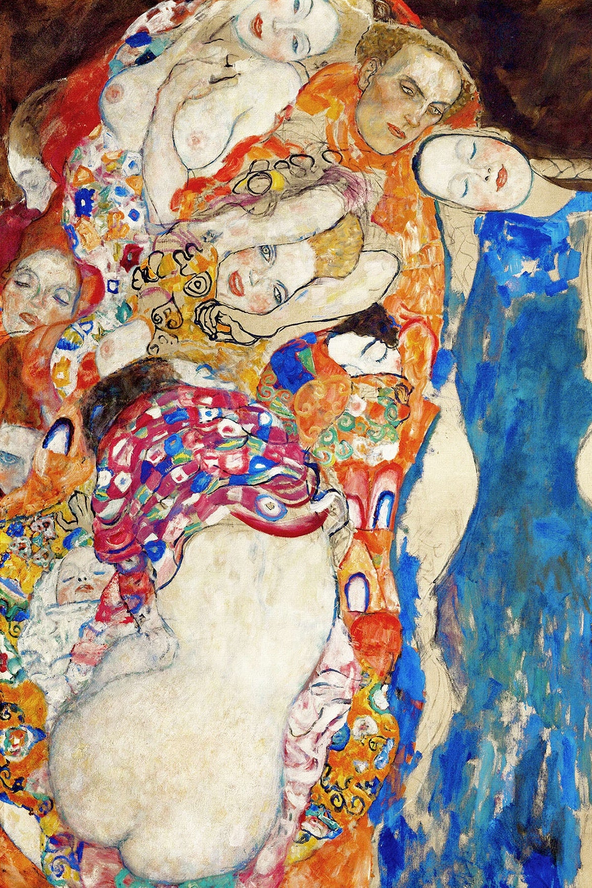 👰‍♀️ العروس (تفصيل) – غوستاف كليمت (1917-1918)