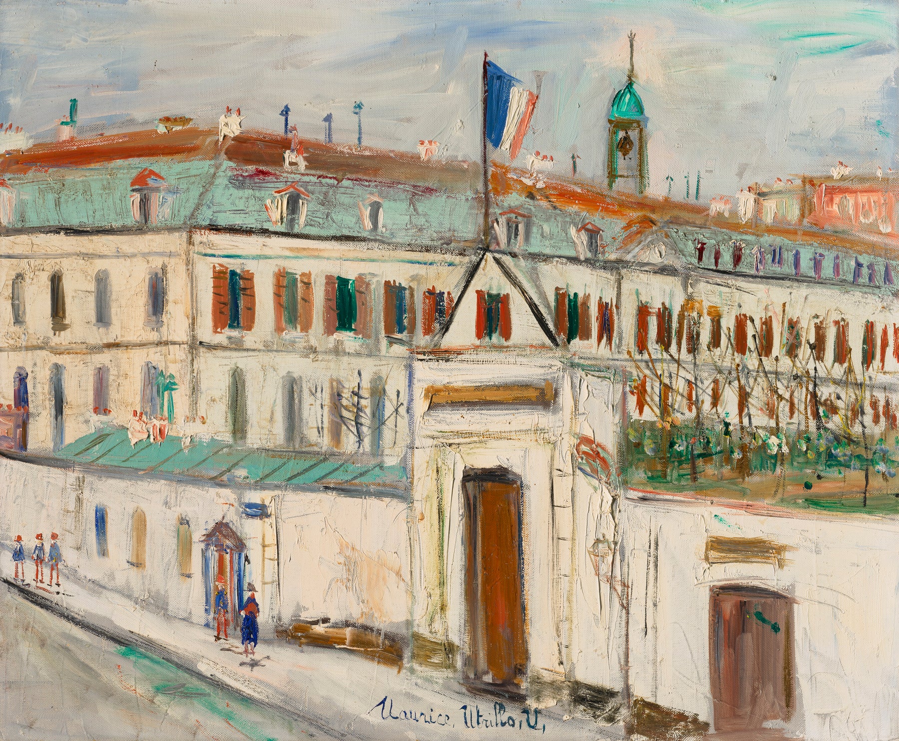 La Caserne - Maurice Utrillo