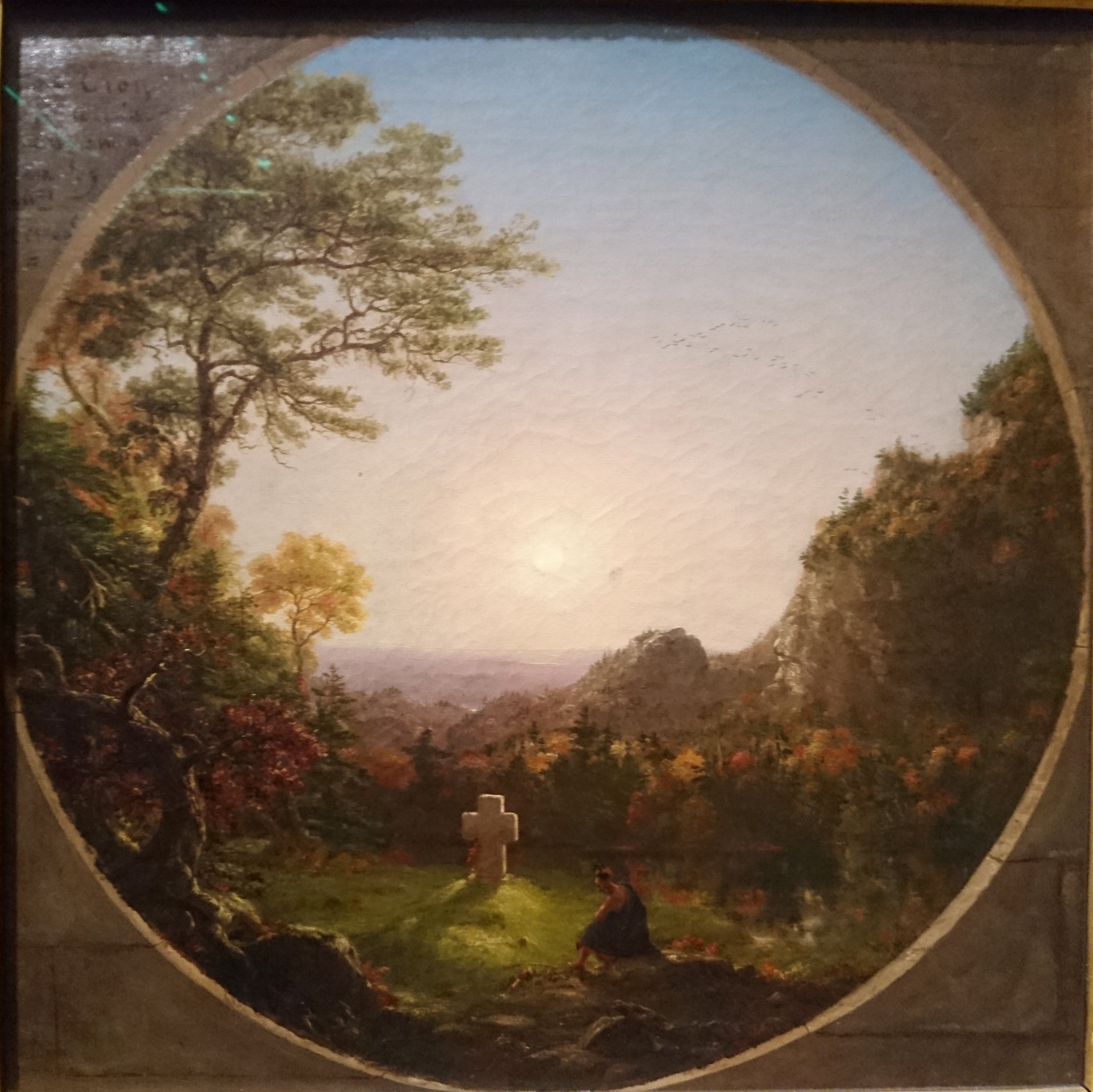 La Croix dans la solitude - Thomas Cole