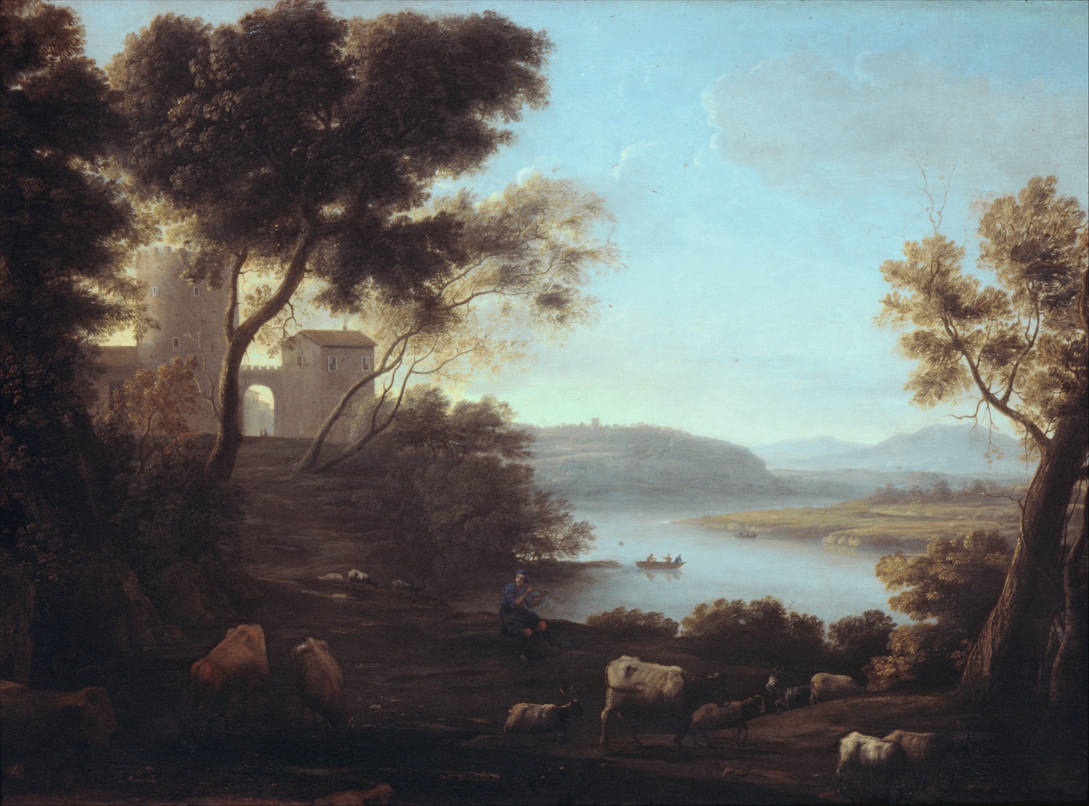 La Campagne romaine - Claude Lorrain