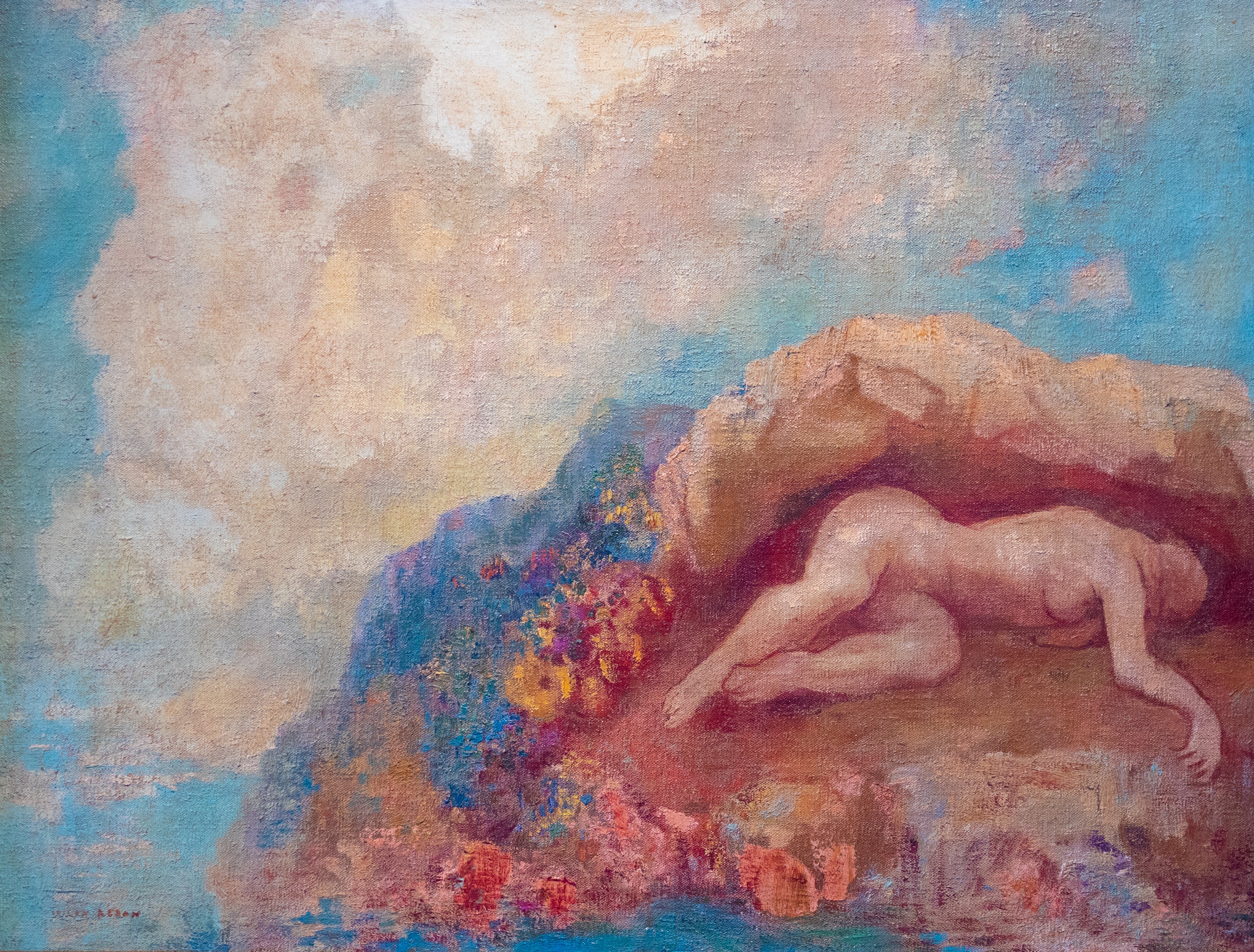 La captive - Odilon Redon