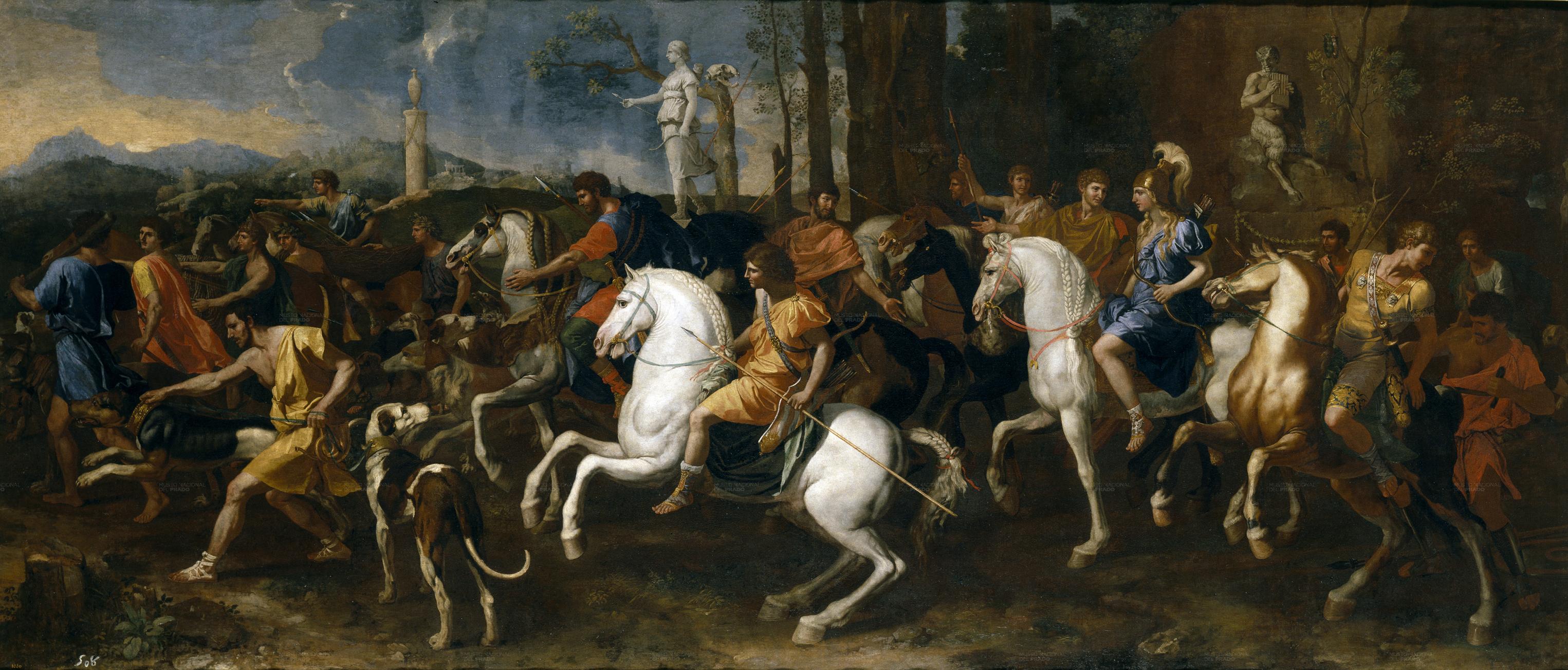 La Chasse de Méléagre et Atalante - Nicolas Poussin