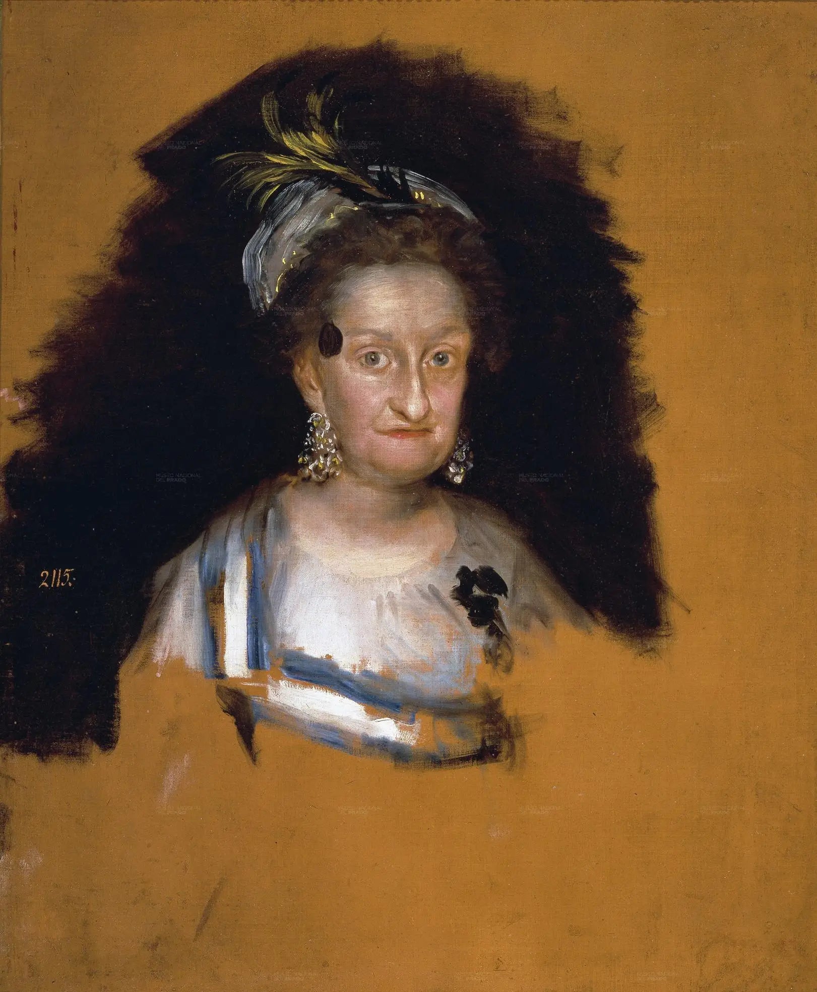 Reproduction du tableau « L'Infante María Josefa - Francisco de Goya » par Alpha Reproduction en peinture à l’huile