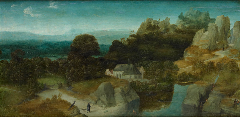 Paysage avec la tentation de saint Antoine - Joachim Patinier