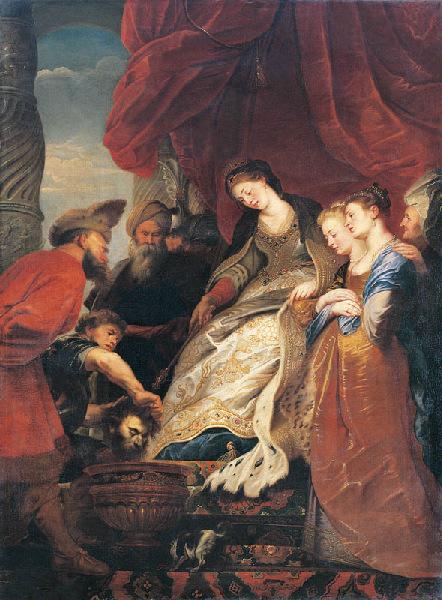 Thomyris reine des Massagetes - Nicolas de Largillière
