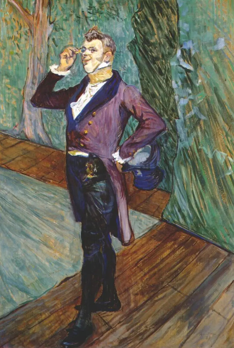 Reproduction du tableau « Henri Samary de la Comédie-Française - Henri de Toulouse-Lautrec » par Alpha Reproduction en peinture à l’huile