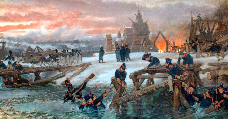 1812. الكابتن بنتيان في بيريزينا - لورانس ألما-تاديما