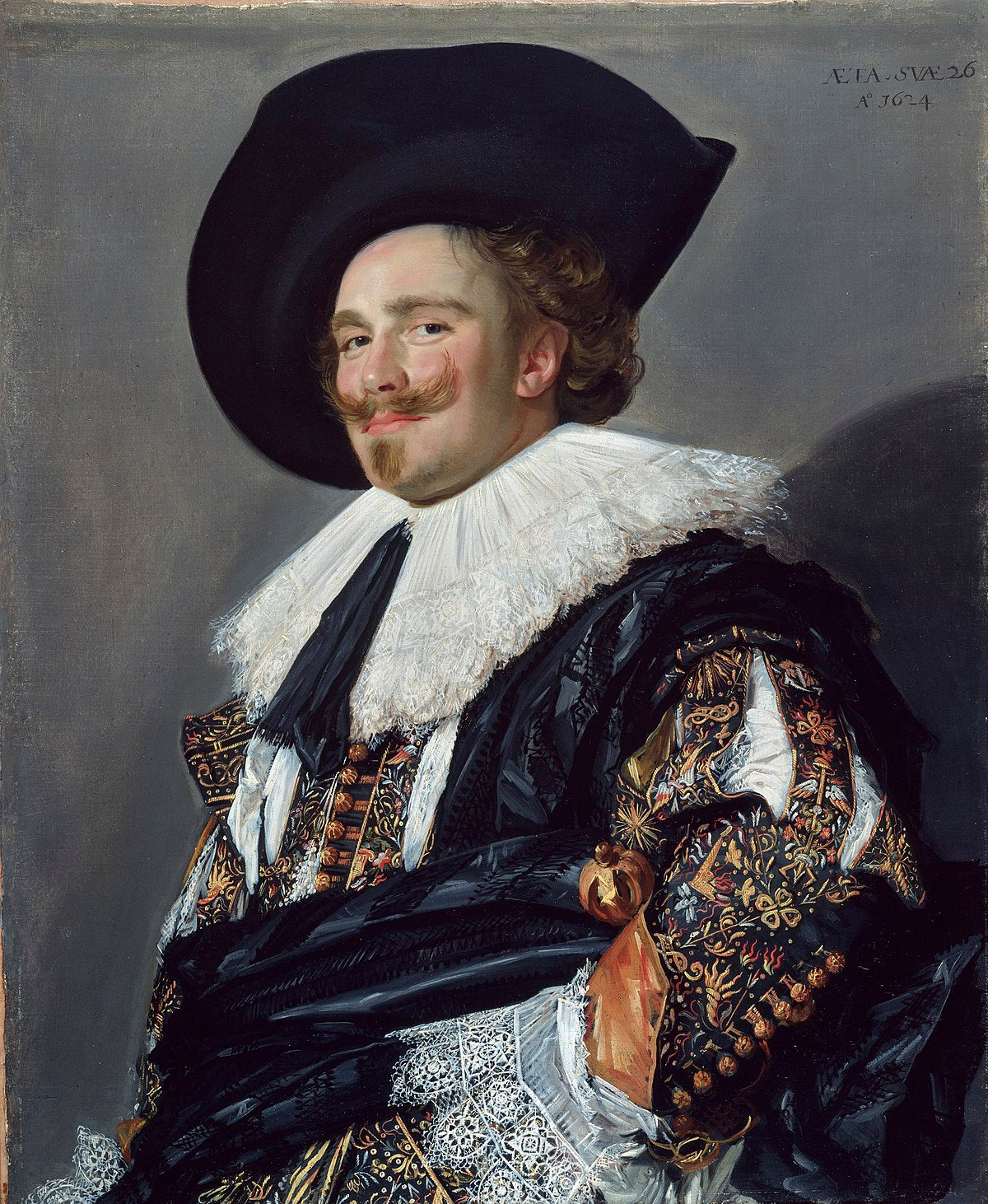 الفارس الضاحك – Frans Hals