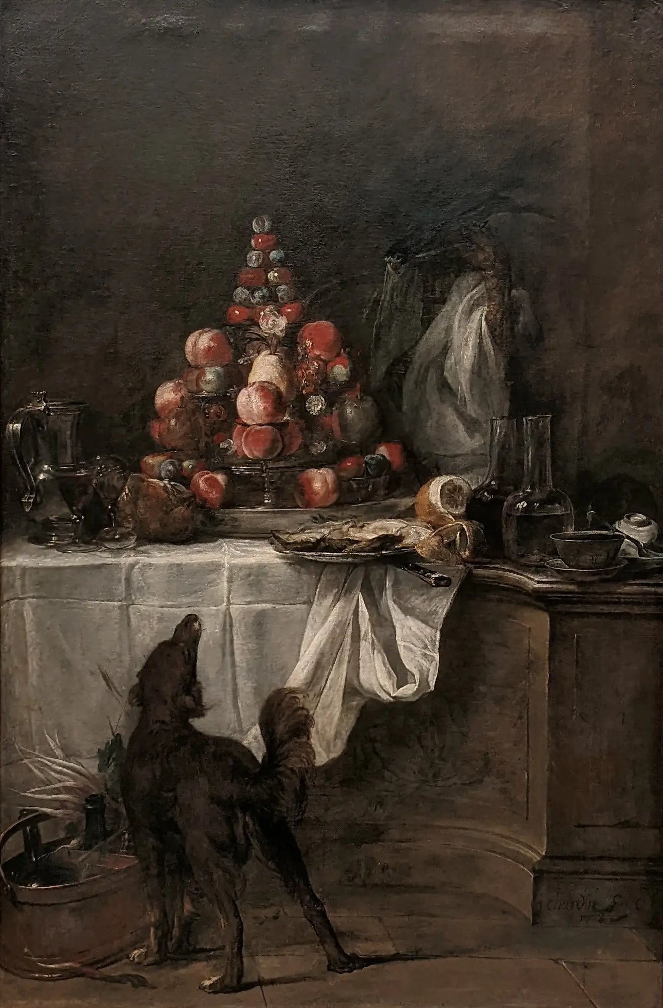 Le Buffet - Jean Siméon Chardin - Alpha Reproduction