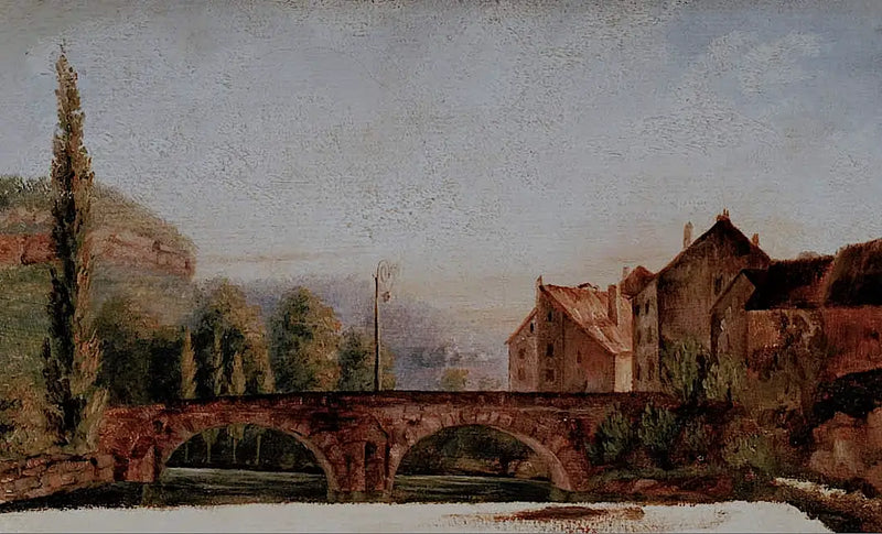 جسر ناهين - غوستاف كوربيه