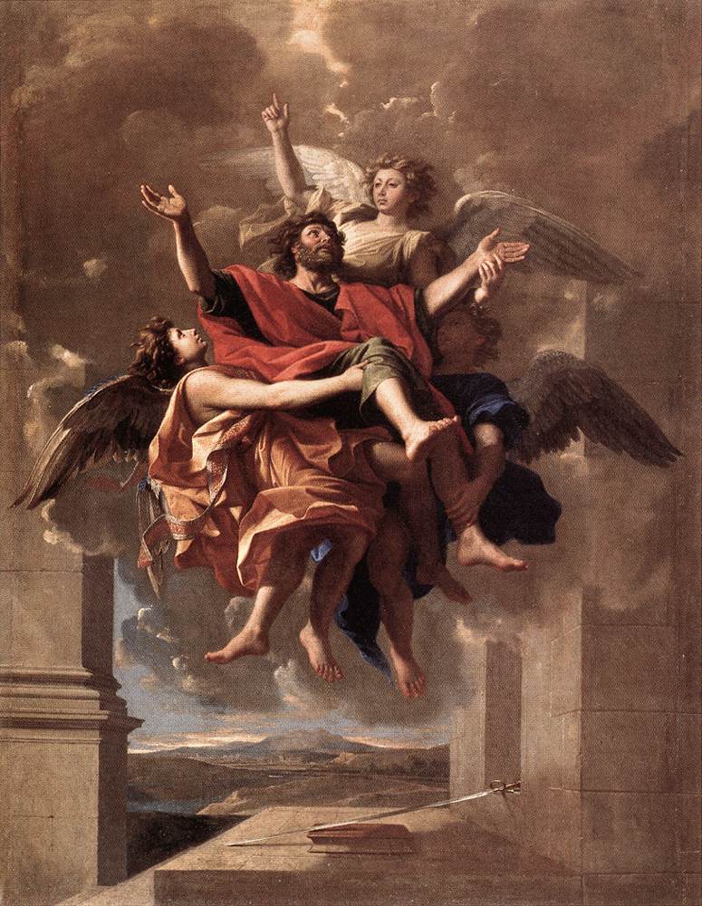 Le Ravissement de saint Paul - Nicolas Poussin