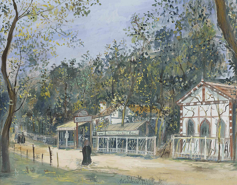 Le Restaurant Lambert - Maurice Utrillo