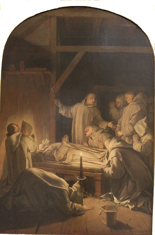 La Vie de saint Bruno, scène historique - Eustache Le Sueur