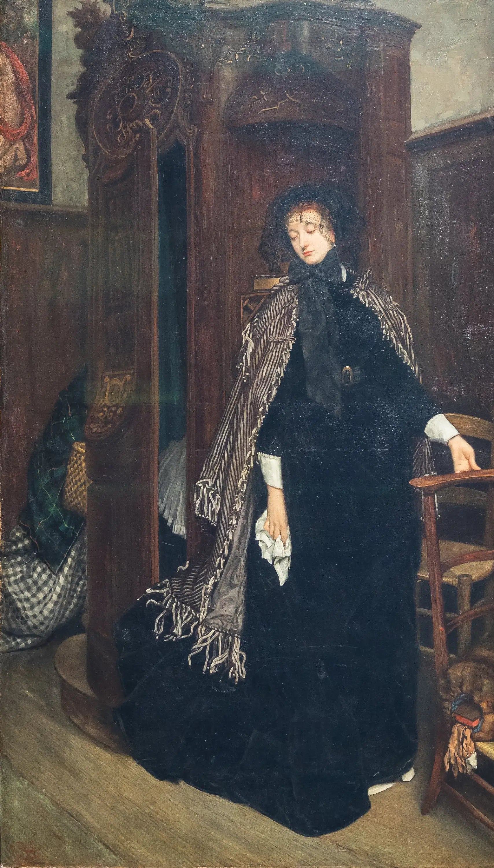 Quitter le confessionnal (à l’église) - James Tissot - Alpha Reproduction