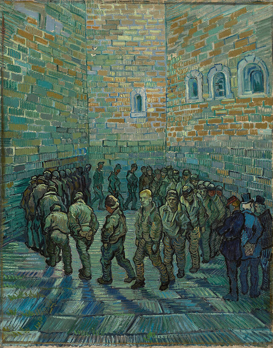 🚶‍♂️ مفاوضات الأسرى – فينسنت فان جوخ (1890)